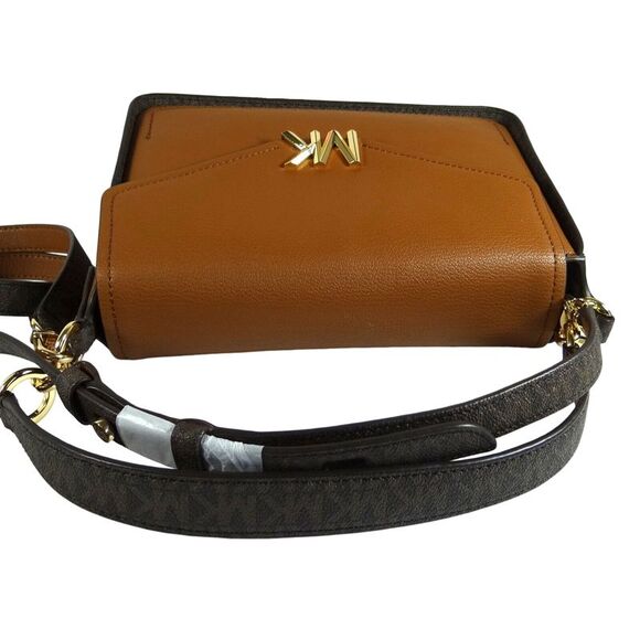 Michael Kors Sylvia Medium Convertible Flap Leather Shoulder Bag